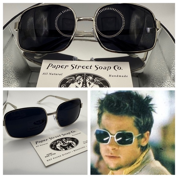 PSS Paper Street Shades Tyler Durden Fight Club NEW Oliver Peoples 523 Brad Pitt - Picture 1 of 17